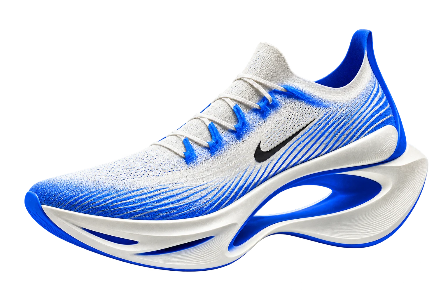 Aero Form nel colore Racer Blue, vista laterale